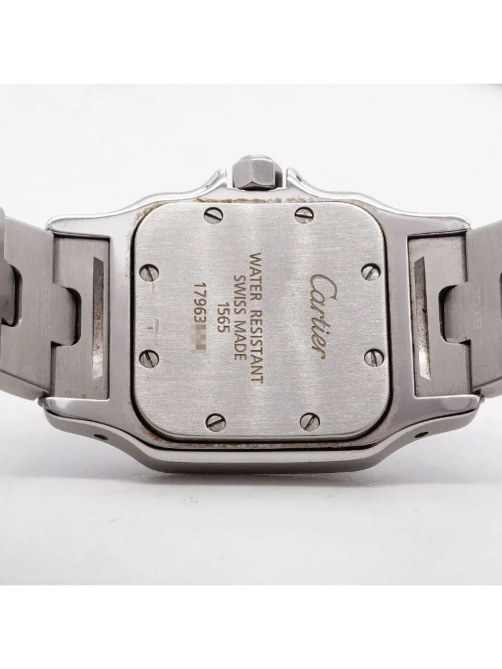 Cartier Santos Galbee SM Ivory Dial Watch